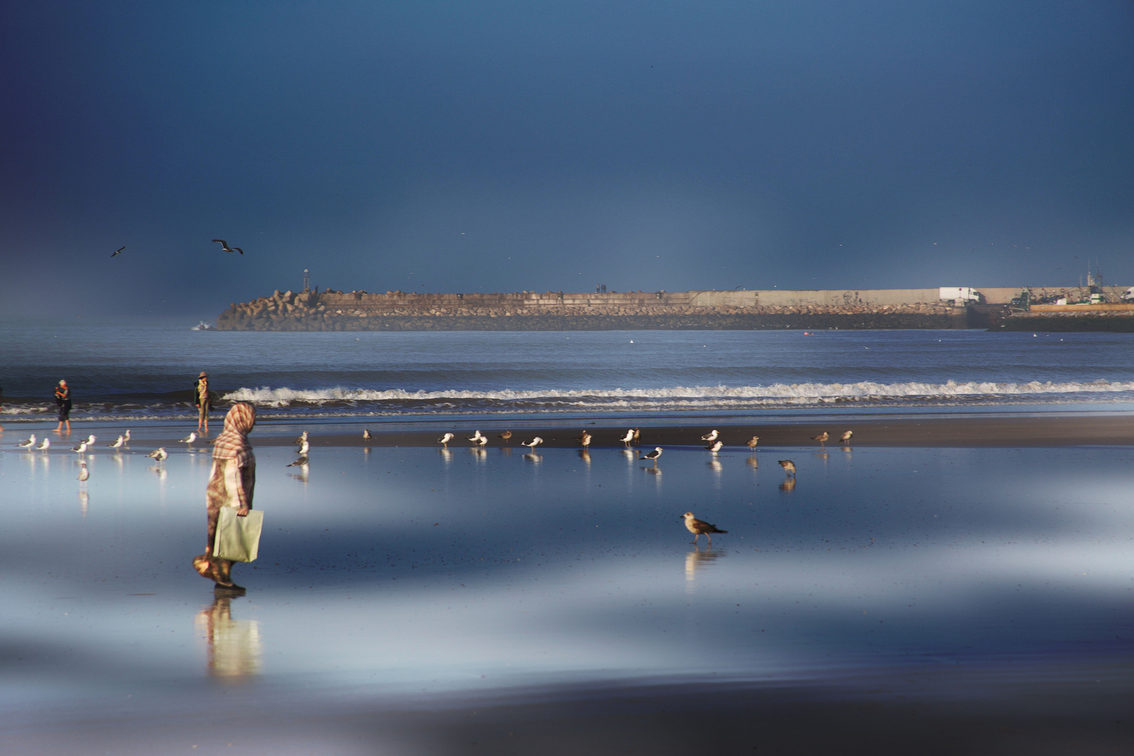 die Frau und das Meer