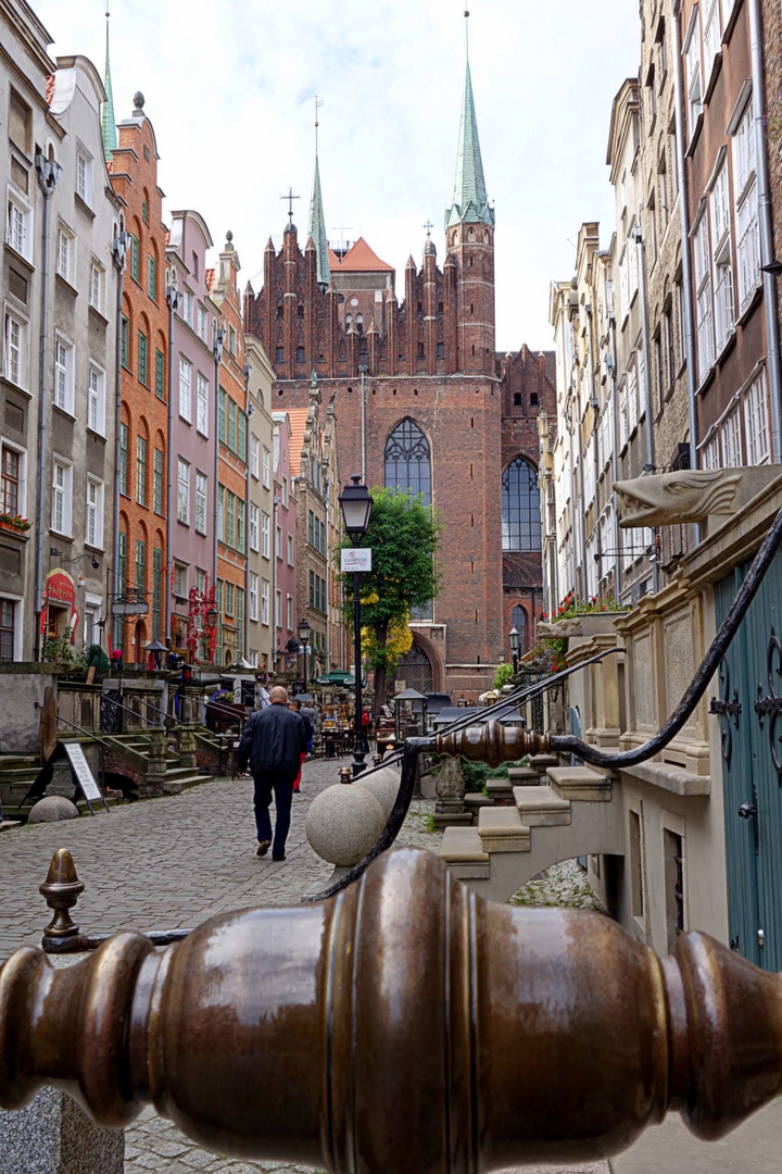 Die Frauengasse in Gdansk