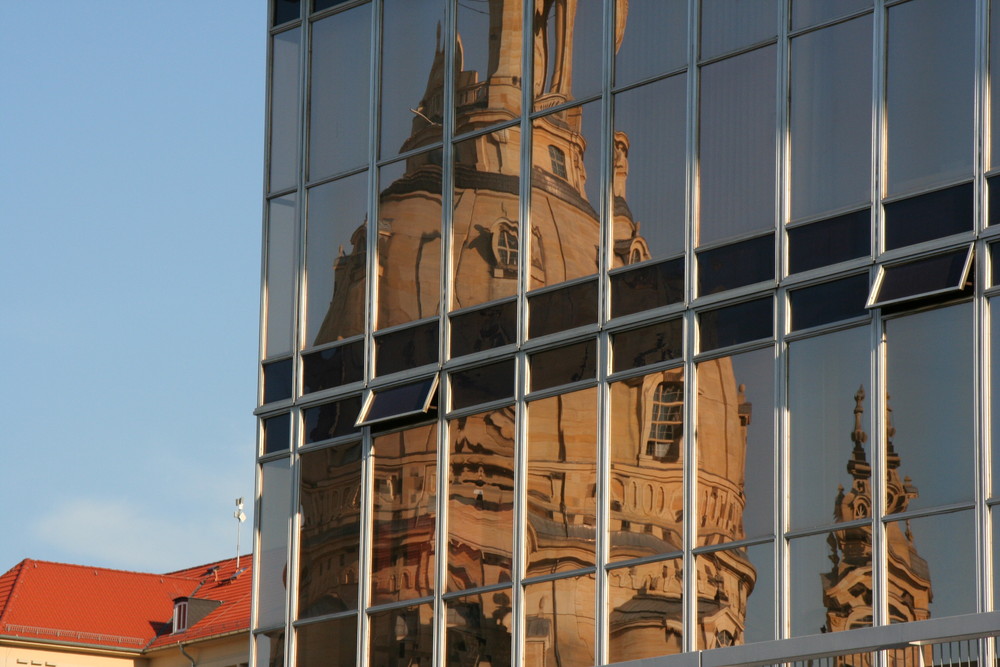 Die Frauenkirche aus einem anderem Blickwinkel