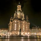 Die Frauenkirche bei Nacht