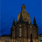 Die Frauenkirche in der Blauen Stunde