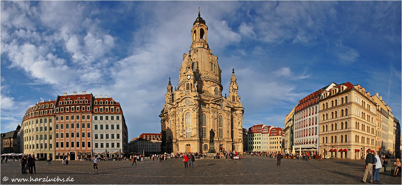 die Frauenkirche in Dresden