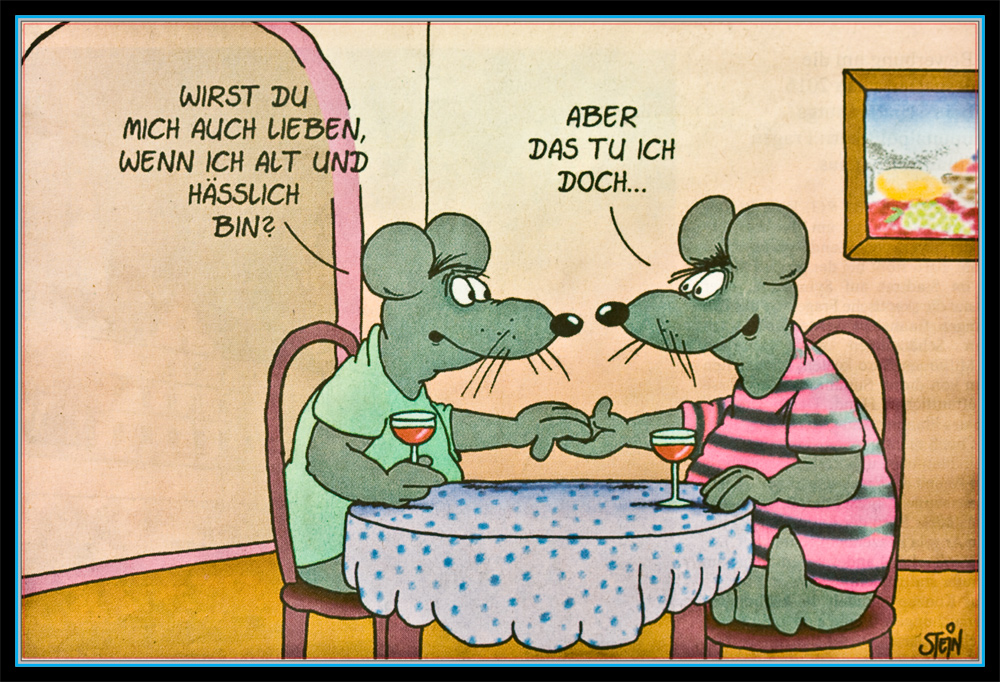 Die freche Maus ...