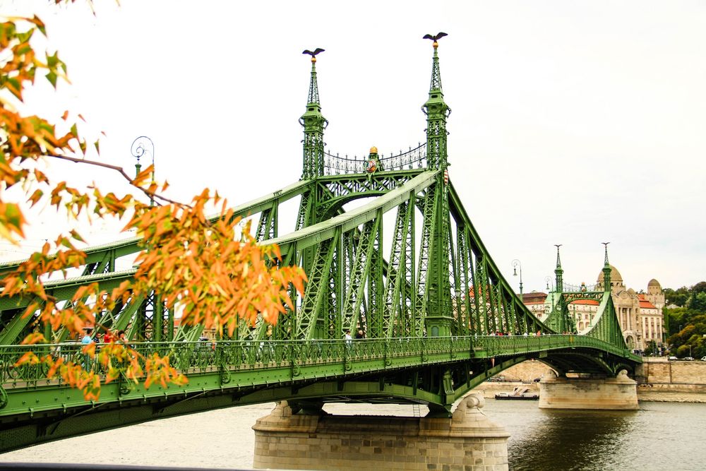 Die Freiheitsbrücke in Budapest