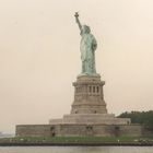 Die Freiheitsstatue auf Liberty Island