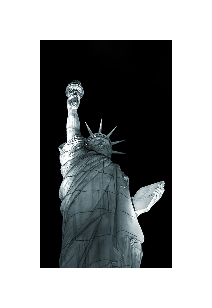 Die Freiheitsstatue - Statue of Liberty - USA 2008 (Ausschnitt)