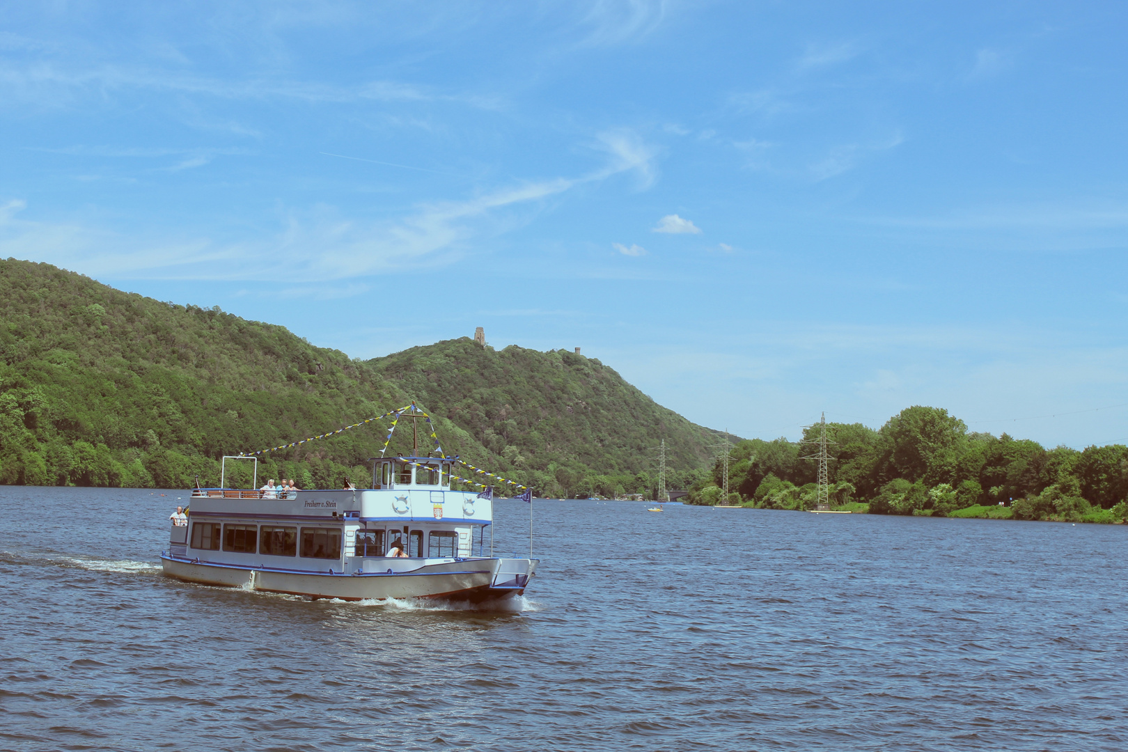 Die "Freiherr vom Stein" auf dem Hengsteysee 