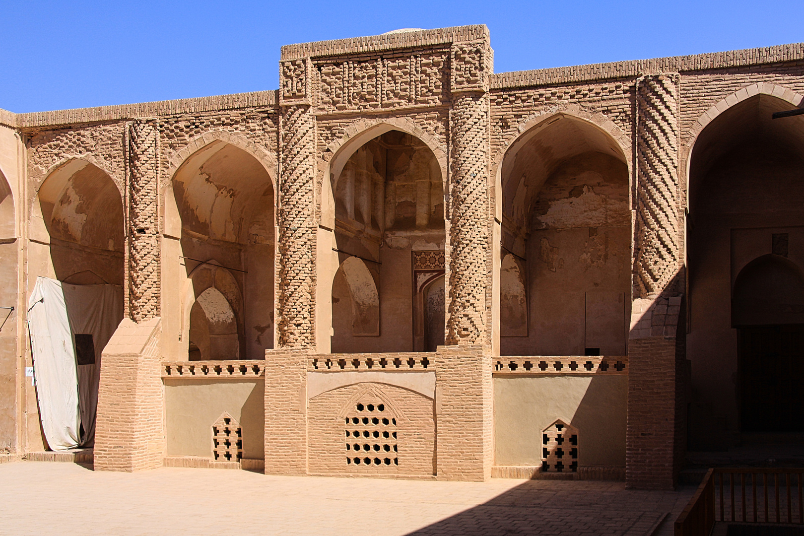 Die Freitagsmoschee von Nain, einer der ältesten Sakralbauten Irans