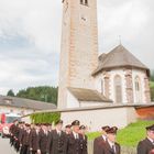 Die Freiwillige Feuerwehr beim Marschieren