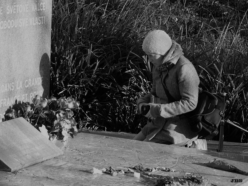 Die Friedhofblümchenknipserin