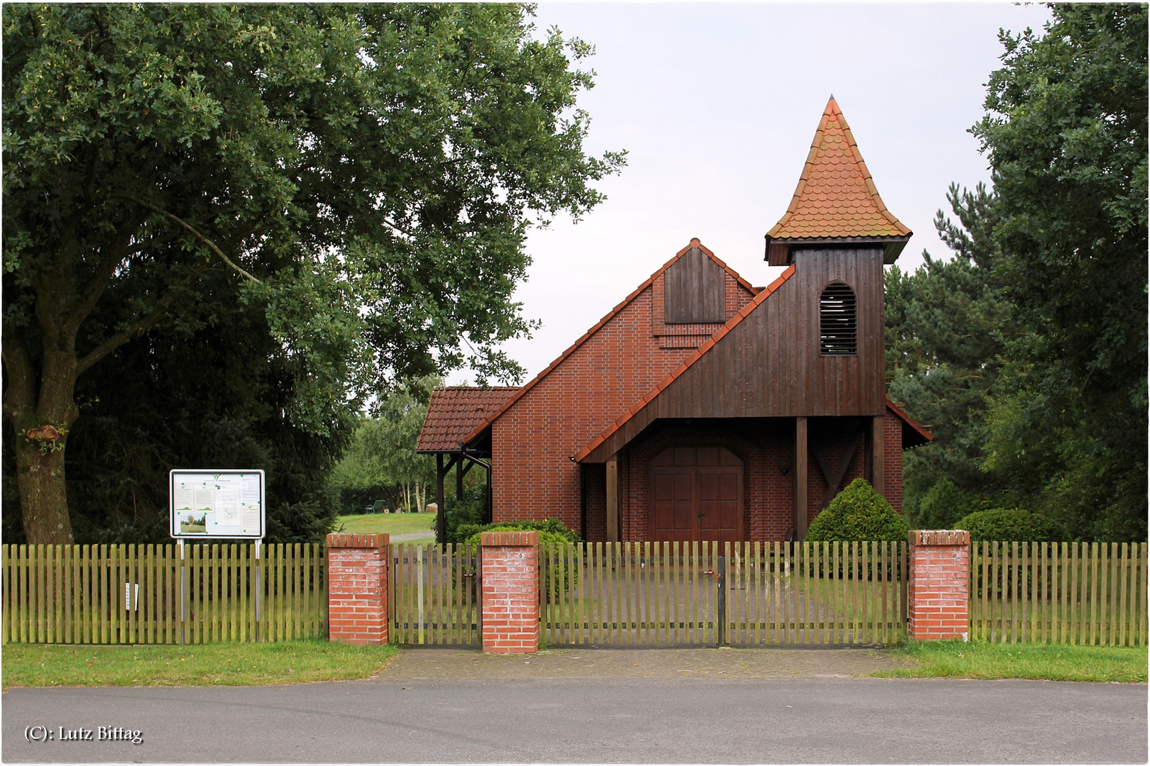 Die Friedhofskapelle von Gailhof