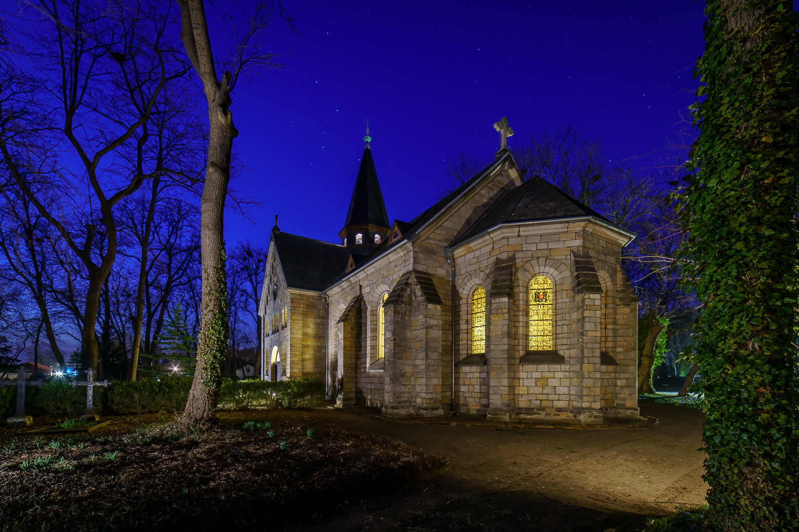 Die Friedhofskapelle Wolmirsleben (1)