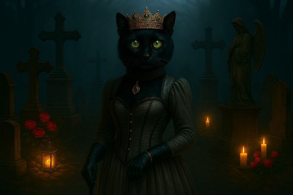 Die Friedhofskönigin der Dunkelheit