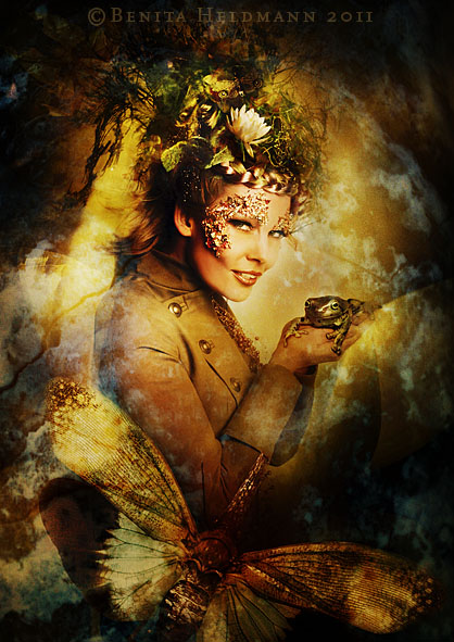 Die Froschkonigin Marchenhafter Wildwechsel Foto Bild Fotomontage Fantasy Mystery Hildesheim Bilder Auf Fotocommunity