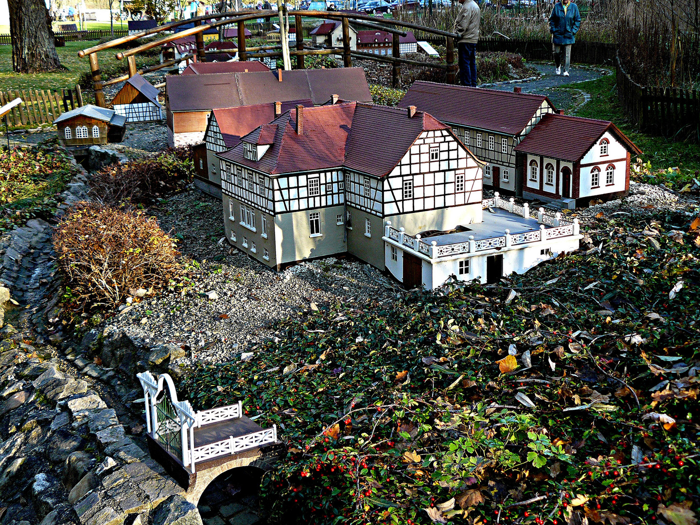 Die Froschmühle im Mühltal in Miniatur