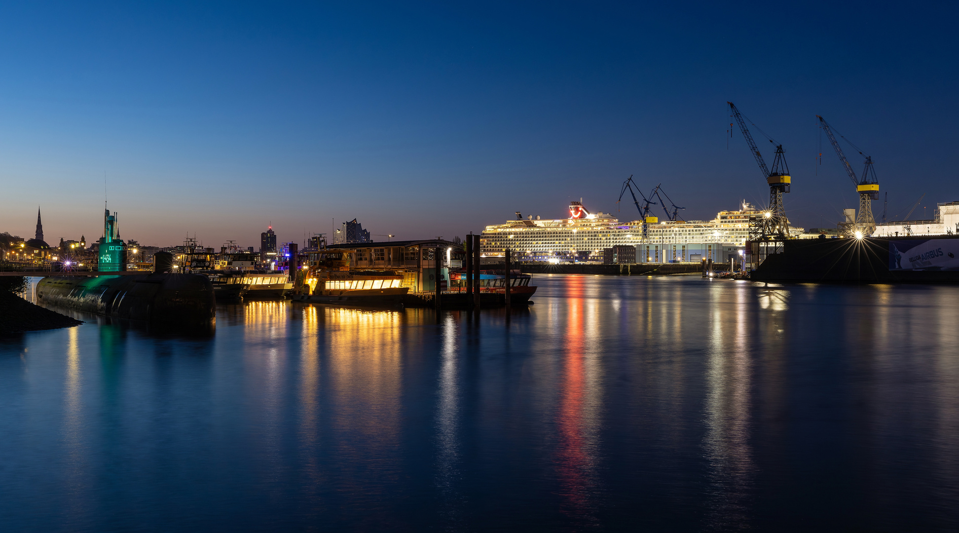 Die frühen (Hafen)Lichter