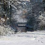 Die Fuchsienbrücke im Pücklerpark von Bad Muskau