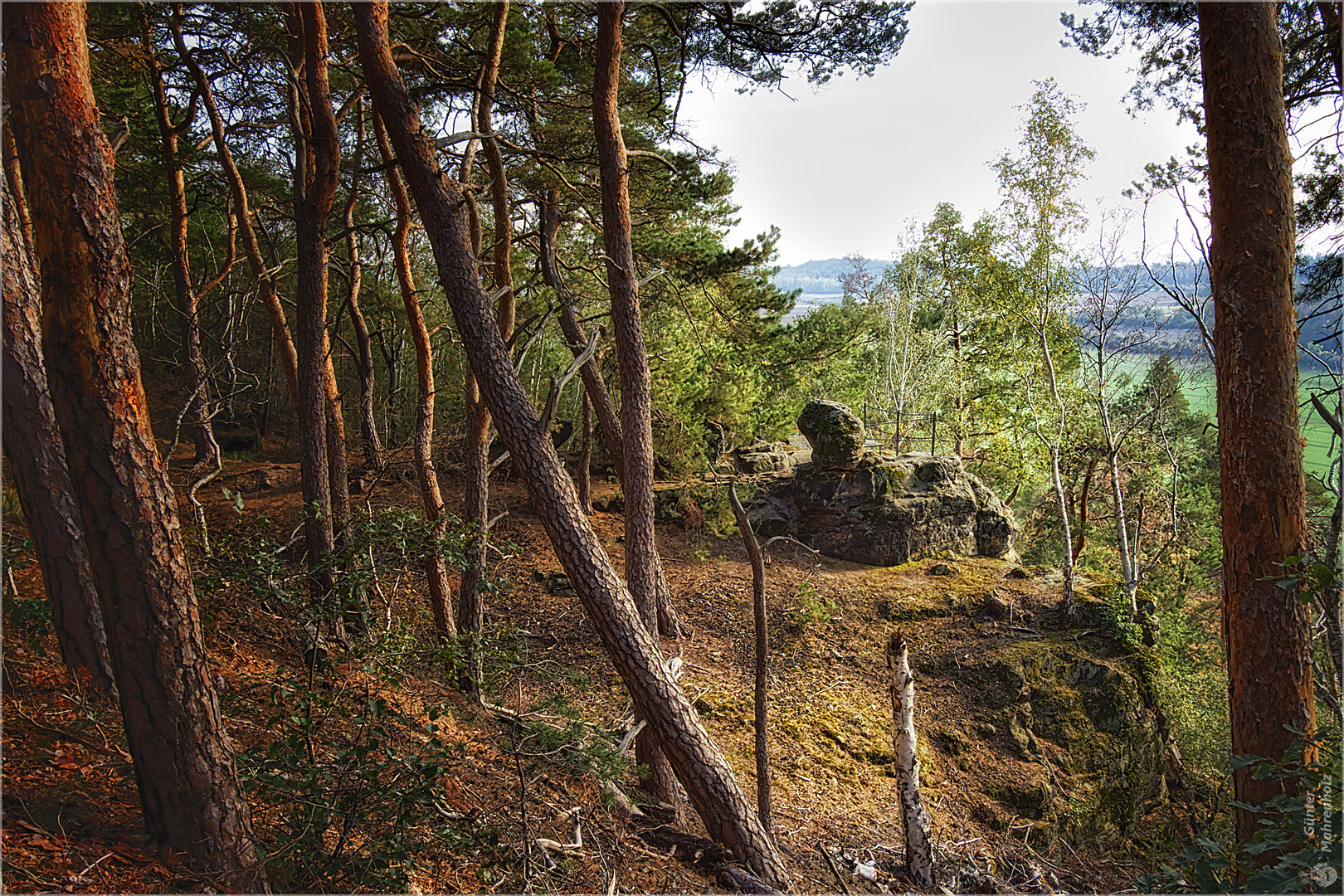 Die Fuchsklippe in den Thekenbergen