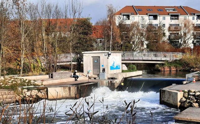 die Fuchslochwelle in Nürnberg