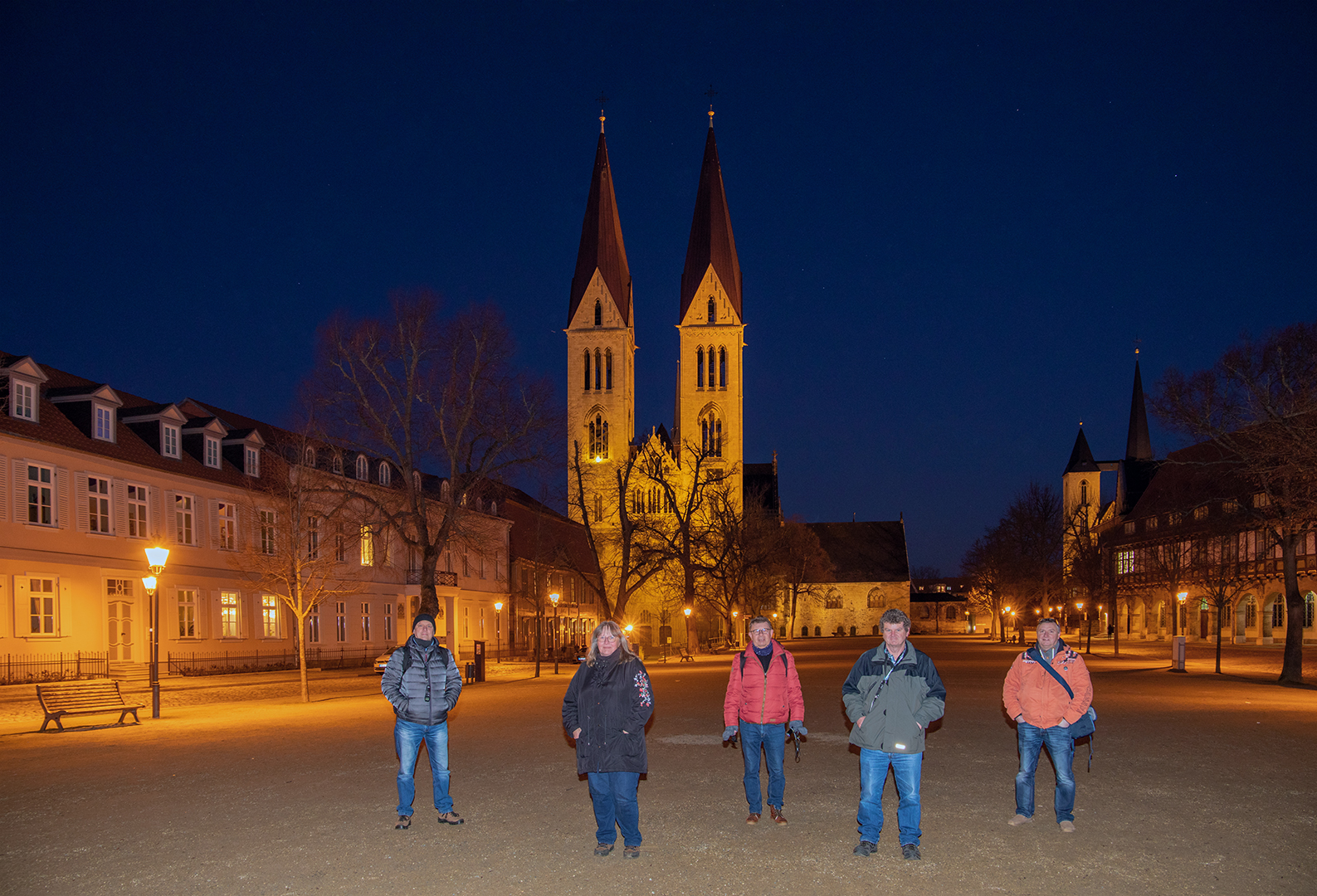 Die fünf Einsamen...