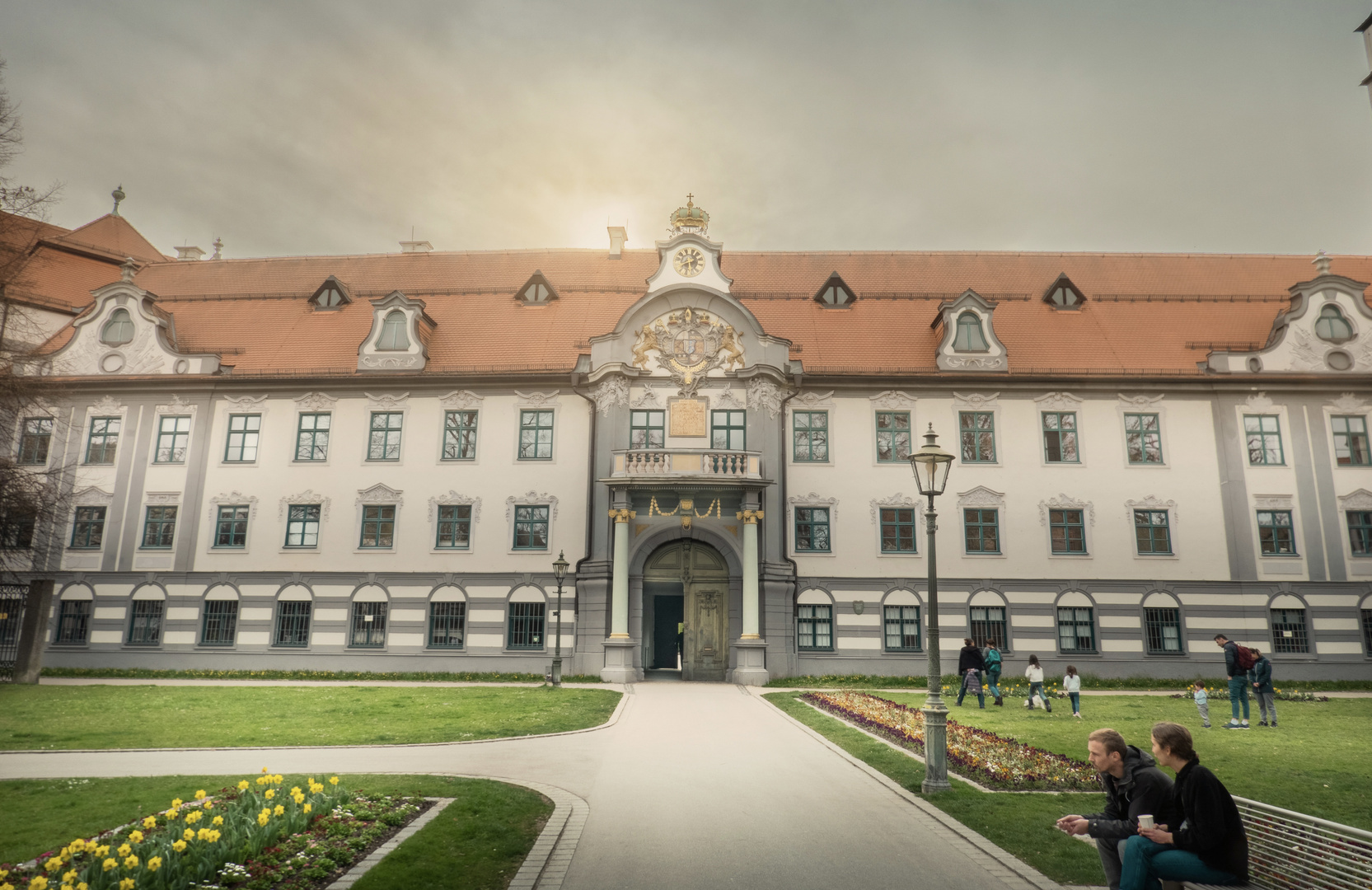 Die Fürstbischöfliche Residenz in Augsburg