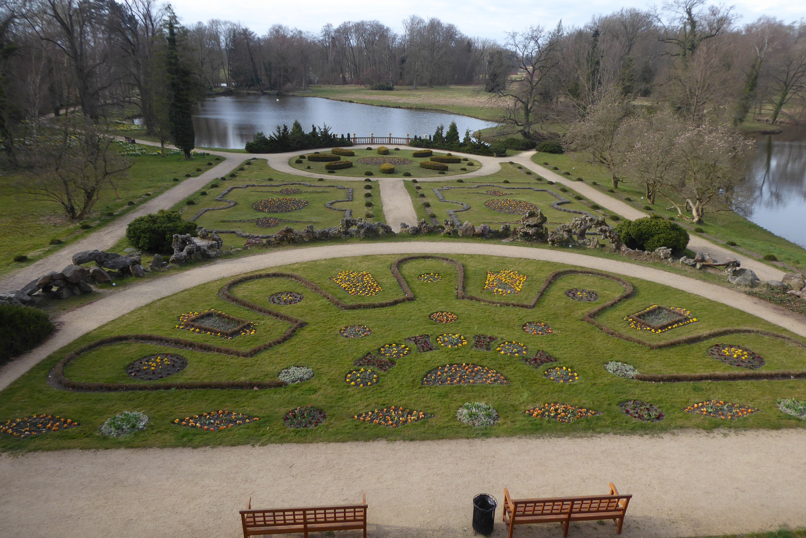 Die Fürstenkrone im Park Wiesenburg