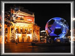 Die Fußballwelt trifft das Wahre, Schöne, Gute