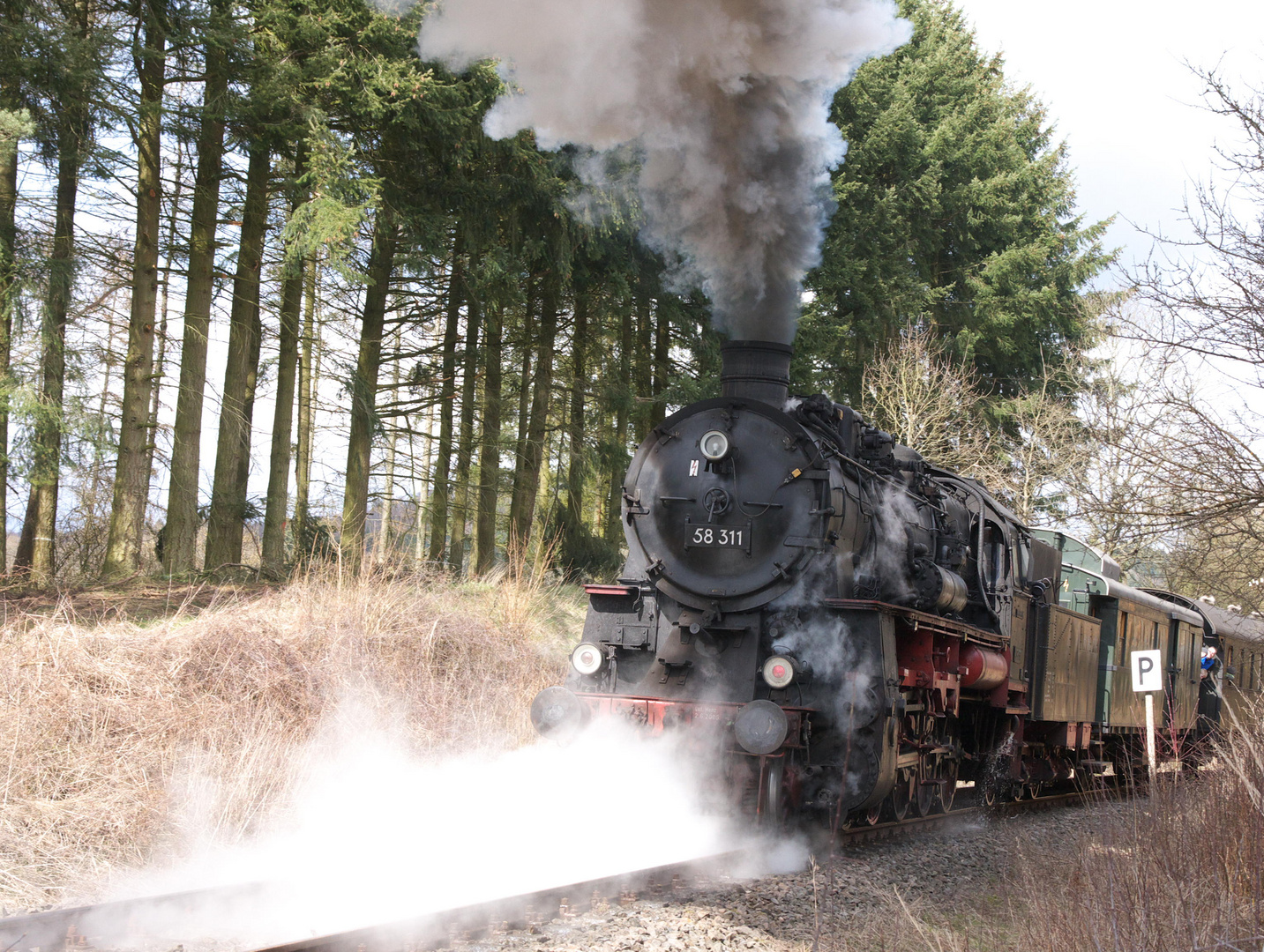 Die G12 auf der Eifelquerbahn