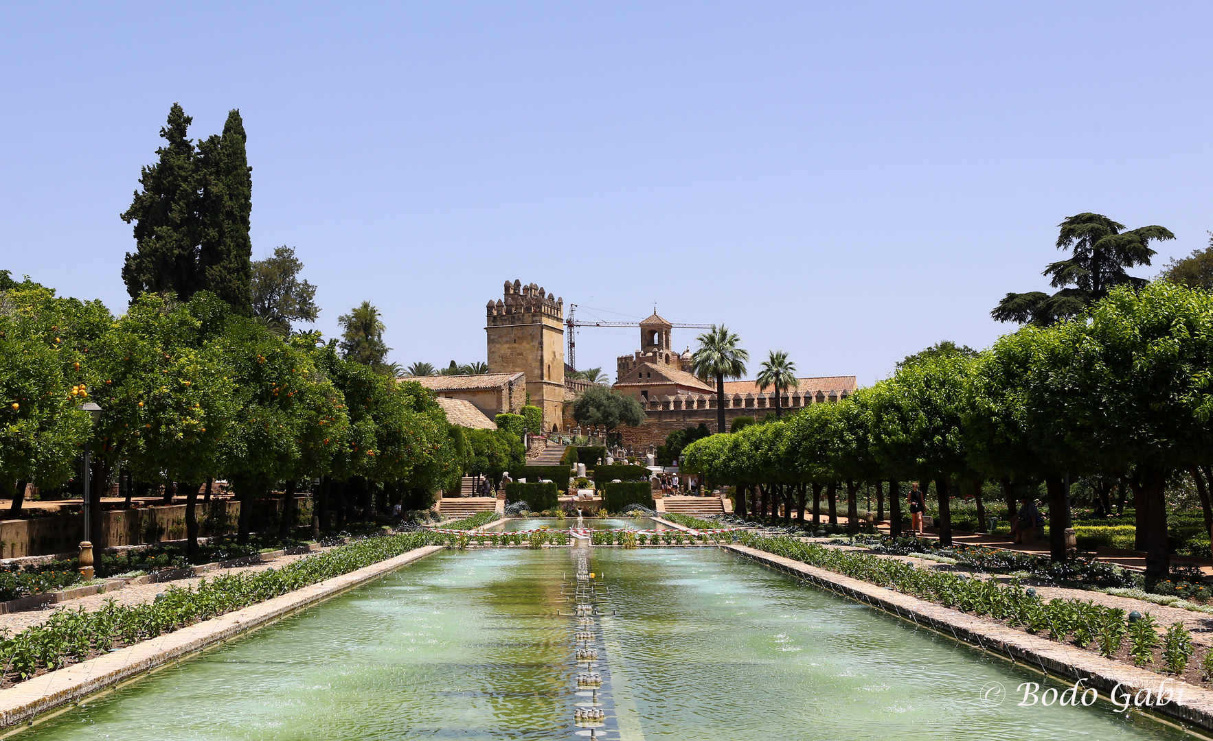 Die Gärten des Alcazar de los Reyes Cristianos II
