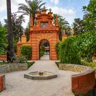 die Gärten des Real Alcázar in Sevilla