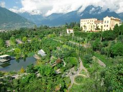 Die Gärten von Schloss Trautmansdorf Meran Italien