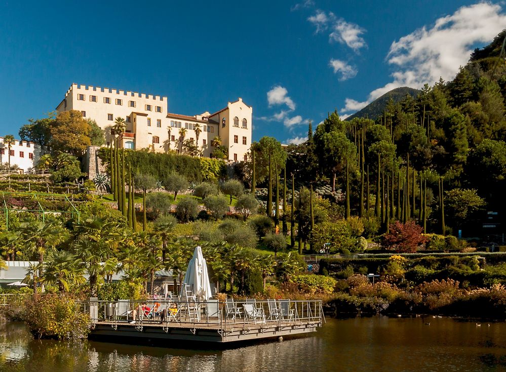 Die Gärten von Schloss Trauttmannsdorf, Meran Foto & Bild europe