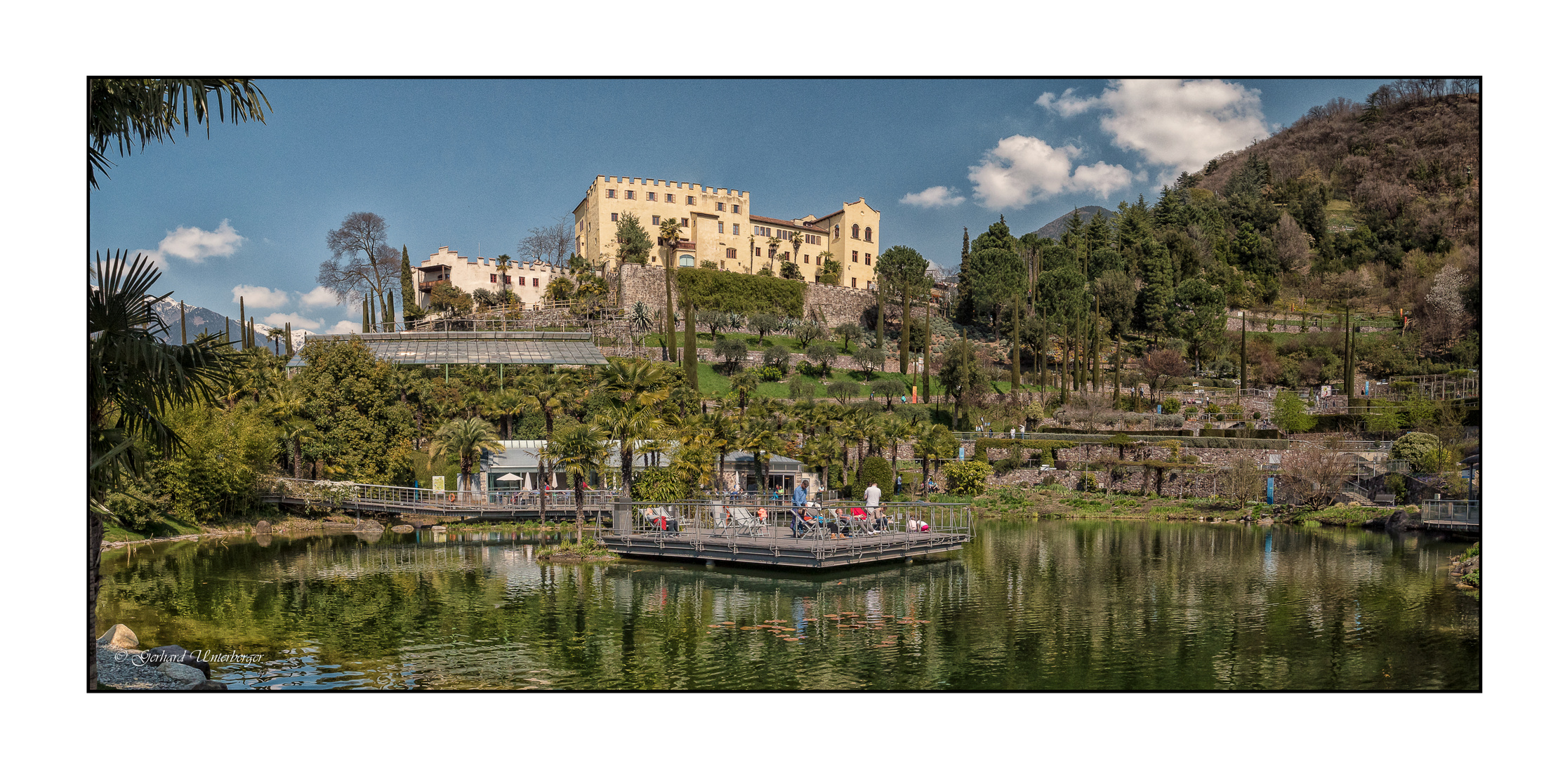 Die Gärten von Schloss Trauttmansdorff Foto &amp; Bild