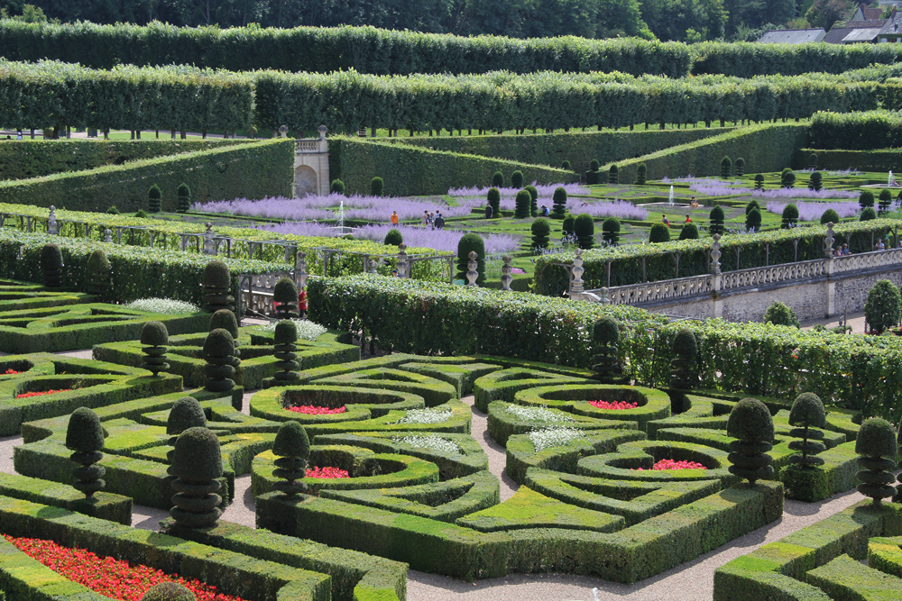 Die Gärten von Schloss Villandry