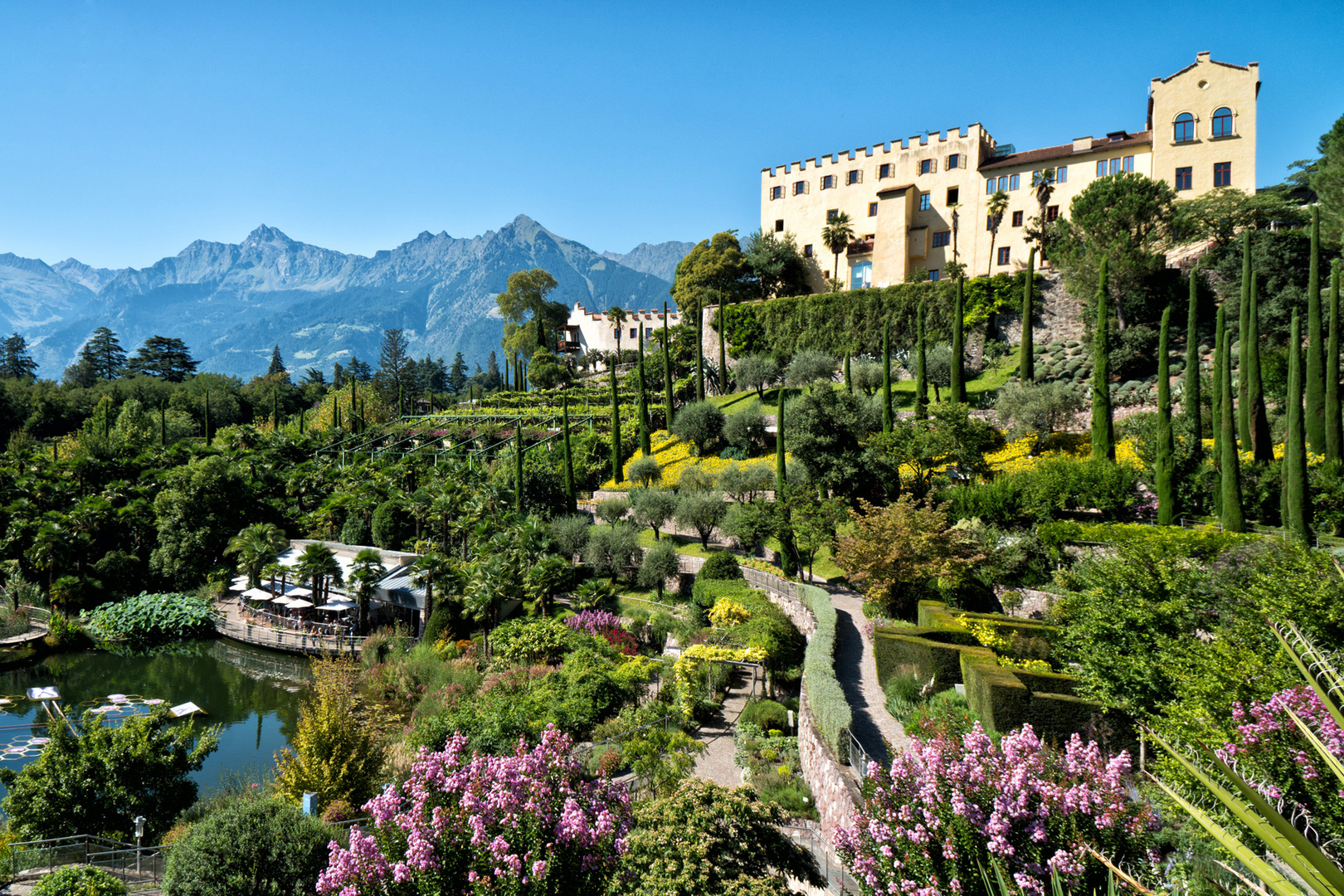 Die Gärten von SchlossTrauttmansdorff