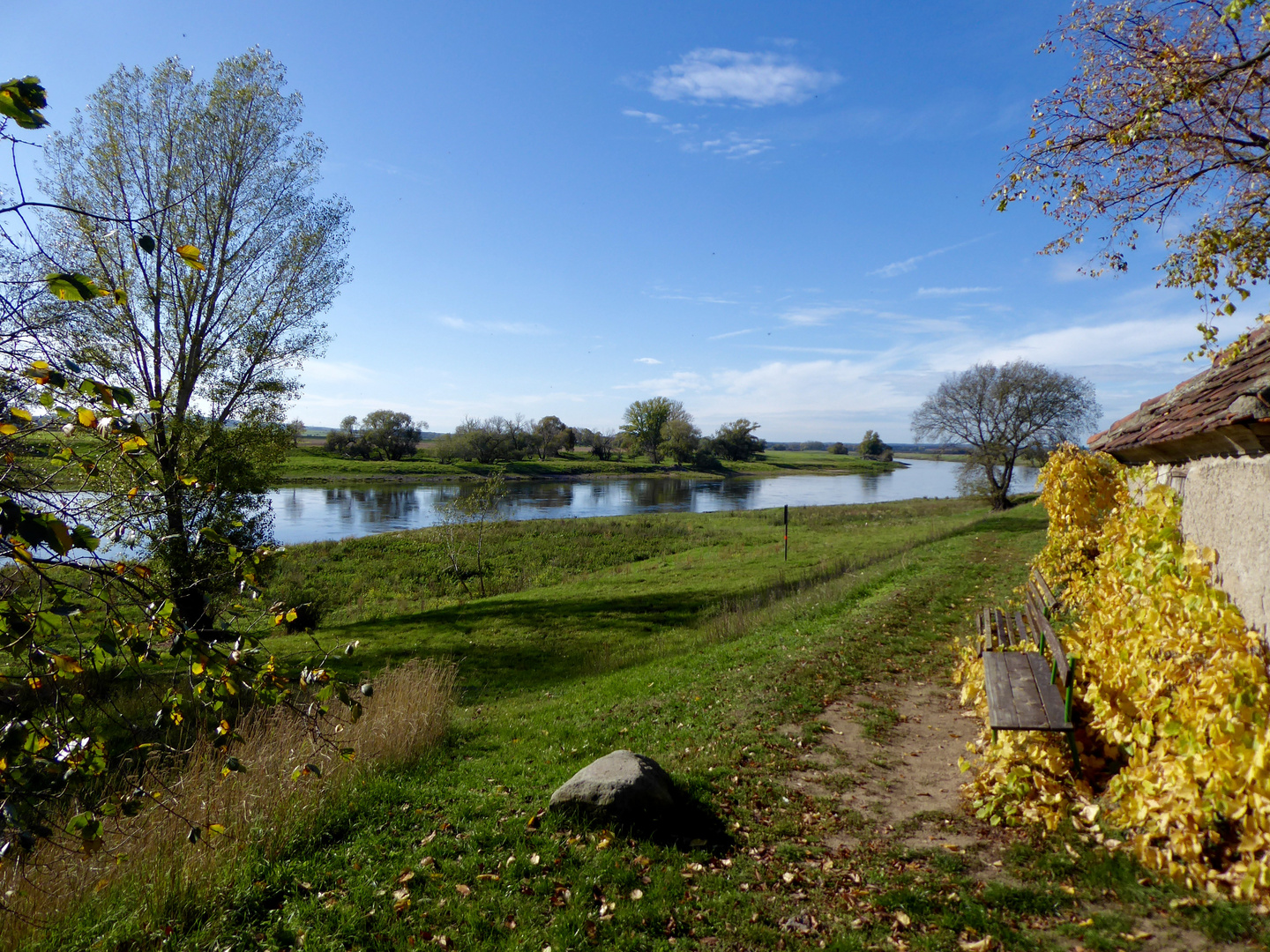 Die Gaitzschhäuser - Geschichtsträchtig und schön an der Elbe