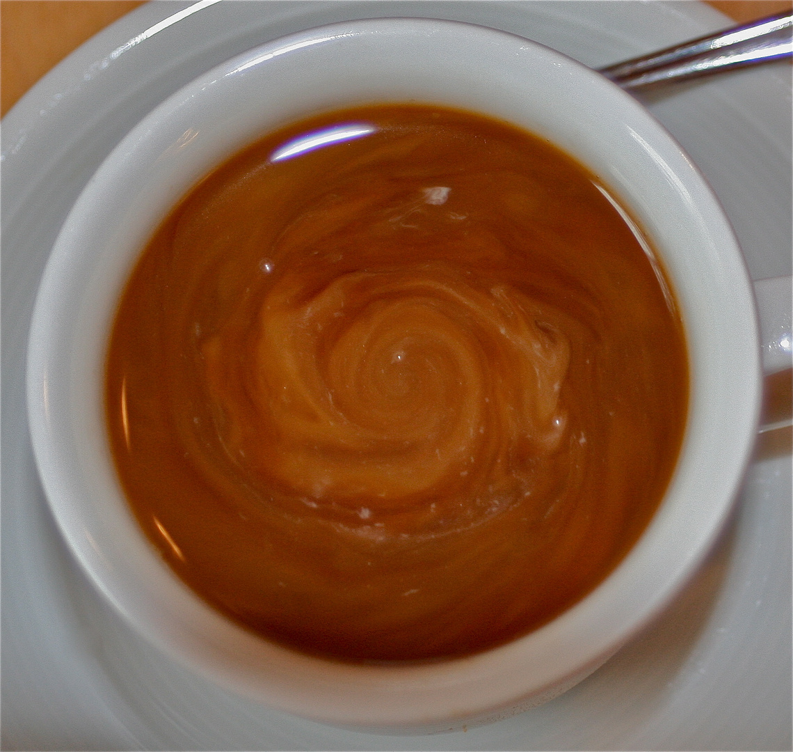 Die Galaxy in der Kaffeetasse