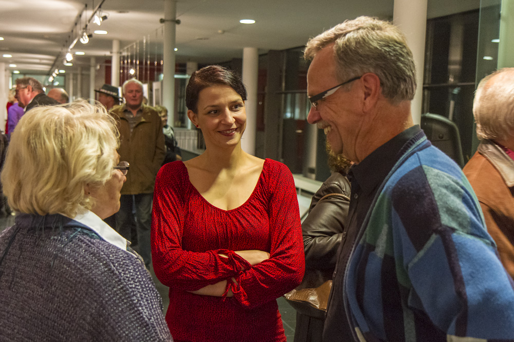 Die Galeristin- Galerie im Treppenhaus, Gabriella Hejja