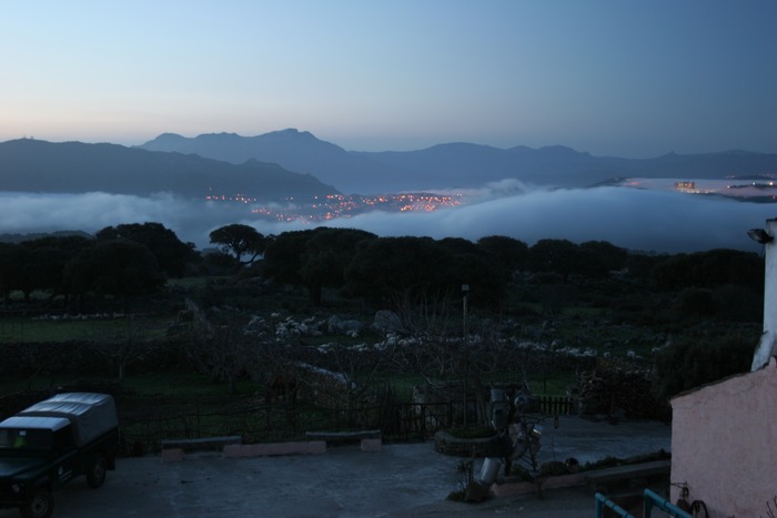 Die Gallura am fruehen Morgen