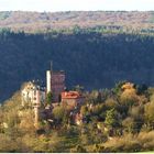 Die Gamburg hoch über dem Taubertal ,