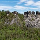 Die Gansfelsen in der Sächsischen Schweiz