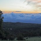 Die ganz besondere Stimmung gestern vor Sonnenaufgang auf dem Gebirgskamm...