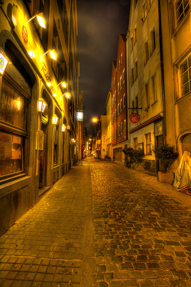 Die Gasse in Köln