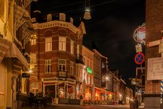 Die Gasse zum Fischrestaurant