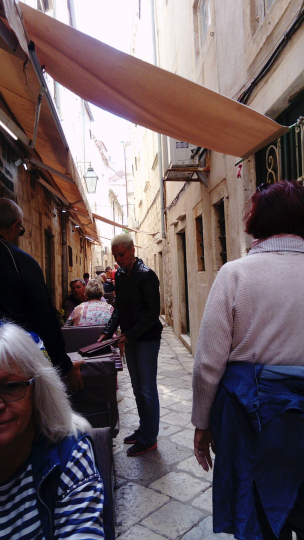 Die Gassen von Dubrovnik