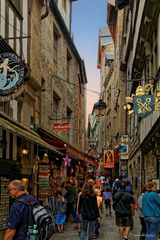 Die Gassen von Le Mont-Saint-Michel