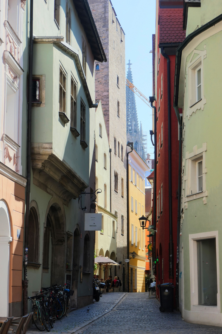 Die Gassen von Regensburg - Mai 2019