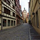 Die Gassen von Rothenburg....