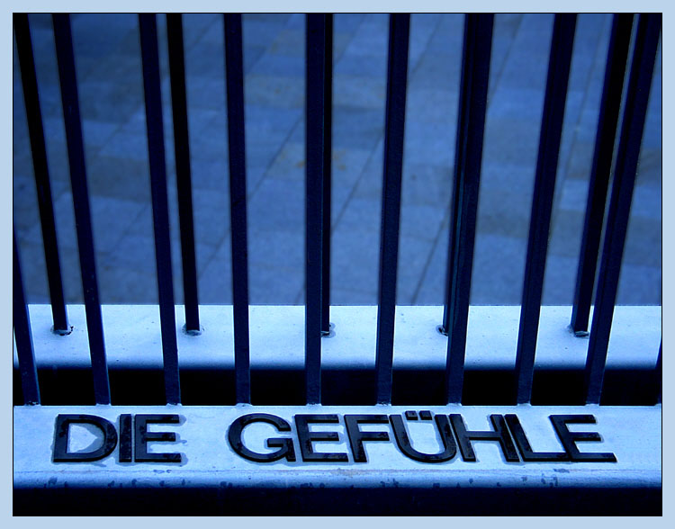 Die Gefühle...