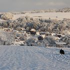 Die Gemeinde Hohenstein im Winterkleid